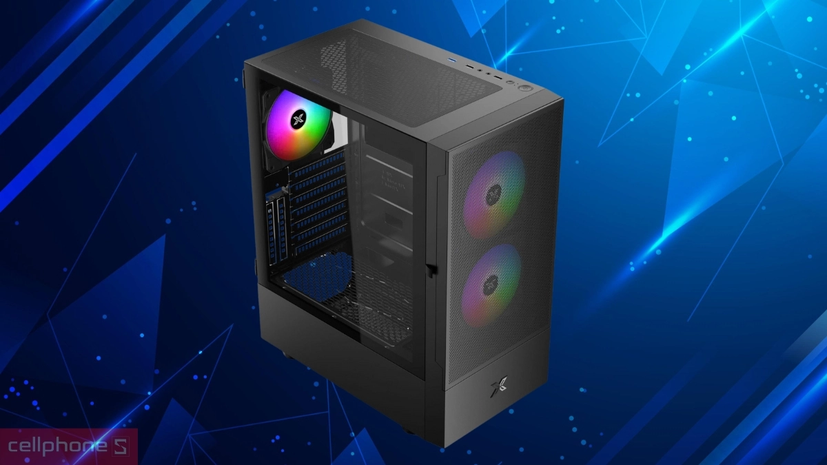 Thiết kế, độ bền bỉ ấn tượng của case máy tính Xigmatek SKY III 3F ATX