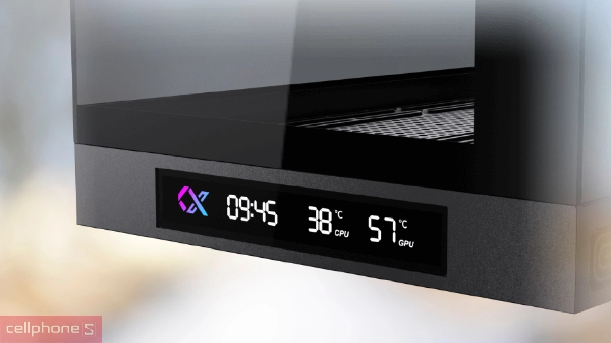 Màn hình LCD case máy tính Xigmatek Xigmatek Cloud M DGT M-ATX