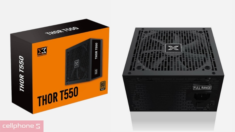 Nguồn máy tính Xigmatek THOR T550 - Thiết kế tối ưu cho hệ thống Gaming chuyên nghiệp