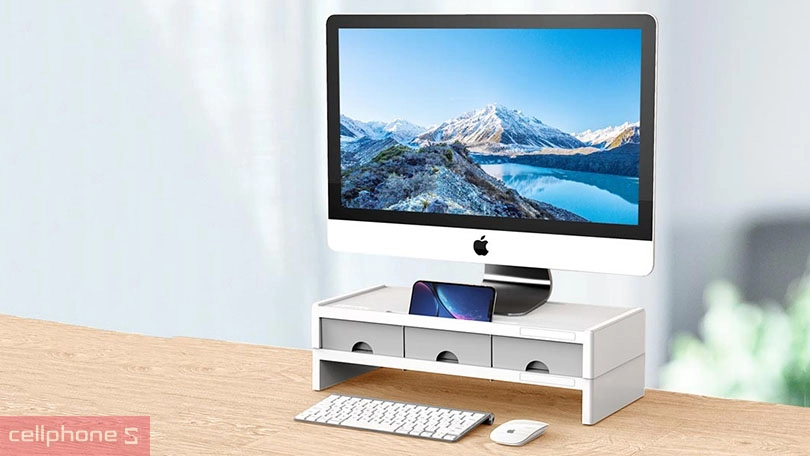 Thiết kế giá đỡ laptop 2 tầng Orico XT-02-BK-BP