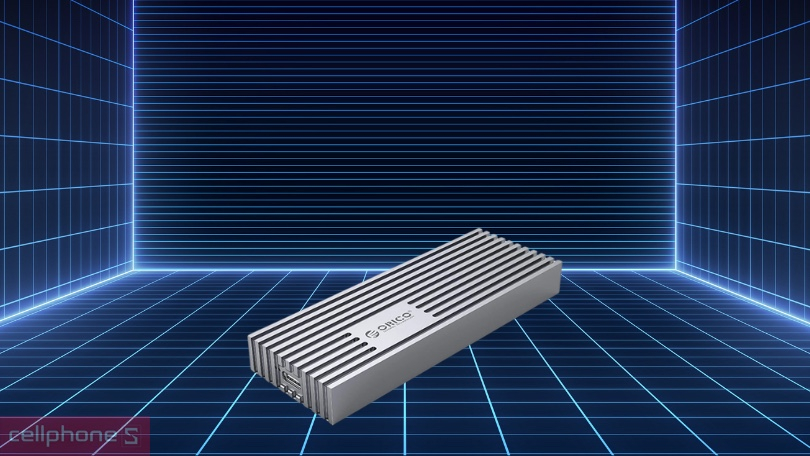 Thiết kế hộp đựng ổ cứng Orico M233C3-G4-GY NVME M2 20Gbps