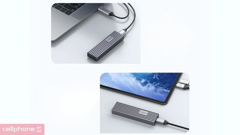 Chất lượng hộp đựng ổ cứng Orico M232C3-G2 NVMe M2 10Gbps