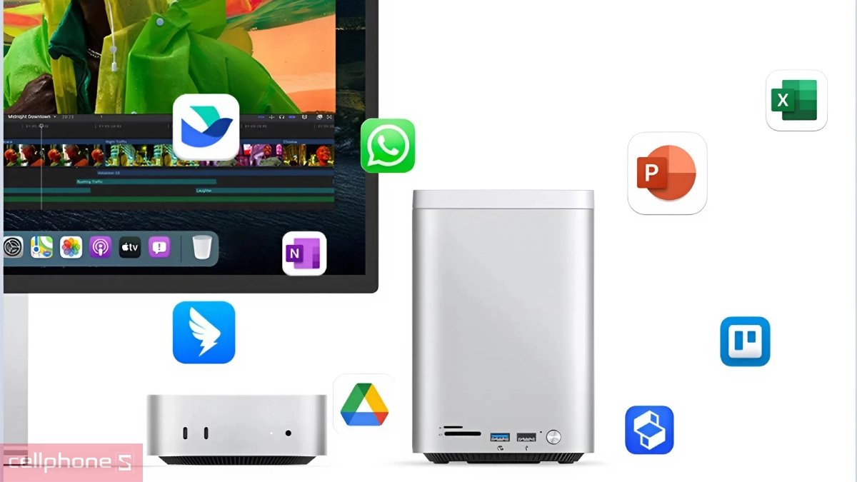 Khả năng mở rộng dung lượng lưu trữ linh hoạt của hộp đựng ổ cứng Orico M435-EU-SV-BP M2 10Gbps