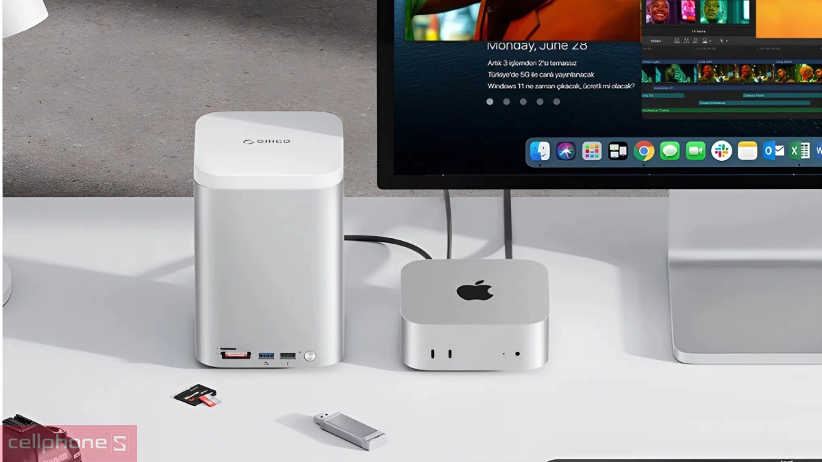 Khả năng kết nối, tương thích của hộp đựng ổ cứng Orico M435-EU-SV-BP M2 10Gbps