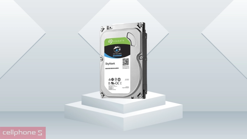 Ổ cứng HDD Seagate Skyhawk 3.5’’ Sata 2TB ST2000VX015 - Sức mạnh lưu trữ gấp 3