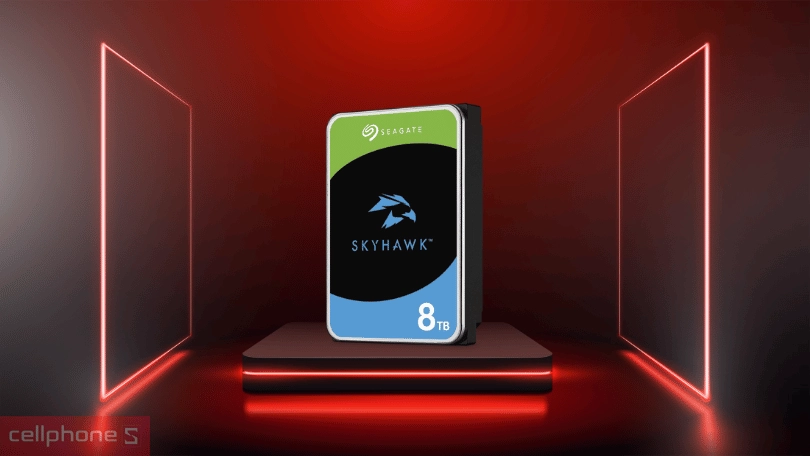 Ổ cứng HDD Seagate Skyhawk 3.5 inch SATA 5400RPM 4TB - Ổ cứng dạng chuẩn HDD