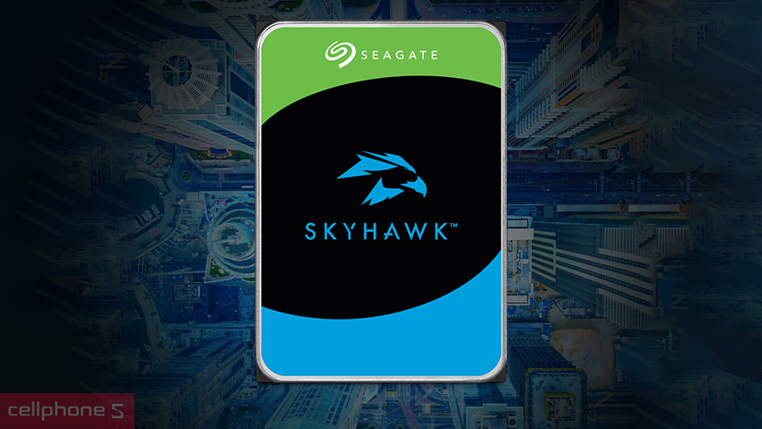 Ổ Cứng HDD Seagate SkyHawk 3.5" SATA 3 5400RPM 6TB ST6000VX009