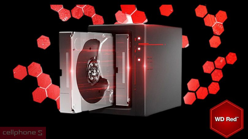 Ổ cứng HDD WD Red Plus 8TB 3.5 INCH SATA III 128MB CACHE 5640RPM WD80EFZZ