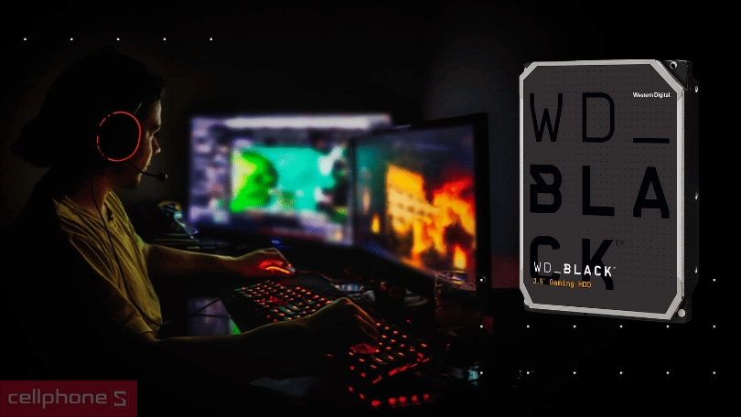 Ổ cứng HDD WD Black 10TB 3.5 inch SATA III 256MB cache 7200RPM WD101FZBX