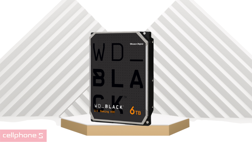 Ổ cứng HDD WD 6TB 3.5 inch SATA III 256MB Cache 7200RPM WD6003FZBX 