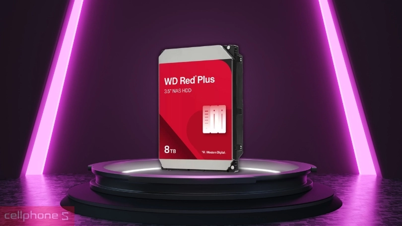 Dung lượng lưu trữ 8TB đáp ứng nhu cầu lớn