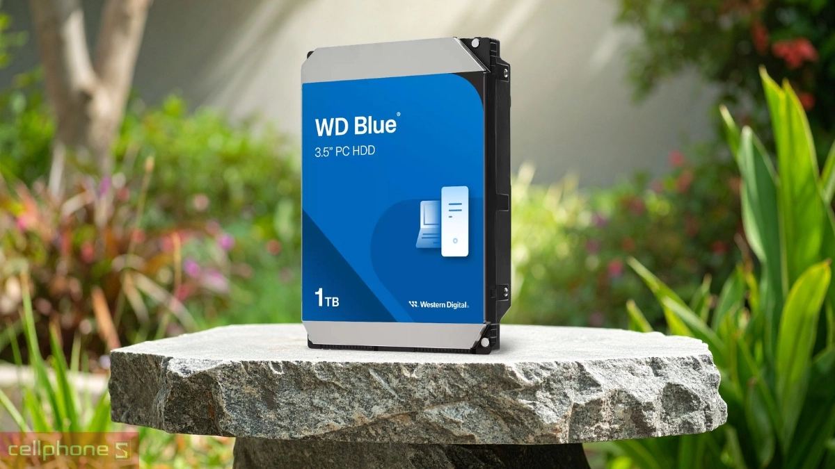 Công dụng ổ cứng HDD WD Blue 1TB 3.5 inch SATA WD10EARZ
