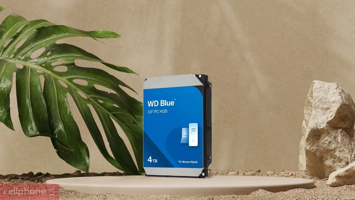 Công dụng ổ cứng HDD WD Blue 4TB 3.5 Inch SATA WD40EZZX