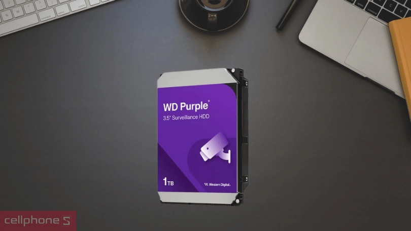Phân loại ổ cứng HDD WD Purple 3.5 inch SATA 3 5400RPM 1TB