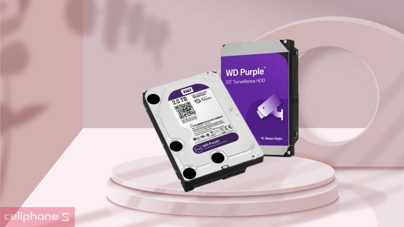 Tốc độ đọc - ghi của ổ cứng HDD WD Purple 3.5 inch Sata 3 5400RPM 2TB
