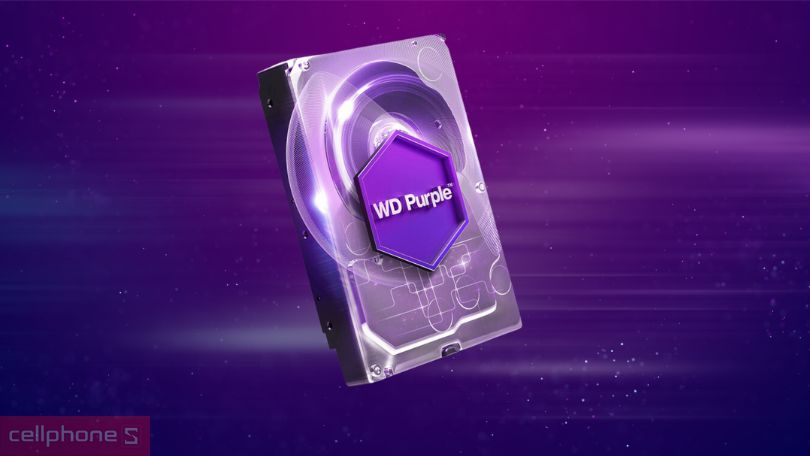 Tốc độ đọc - ghi, khả năng kết nối của ổ cứng HDD WD Purple 3.5 inch SATA 3 5400RPM 3TB