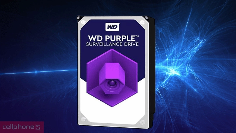 Ổ cứng HDD WD Purple 4TB 3.5" Sata WD40PURZ