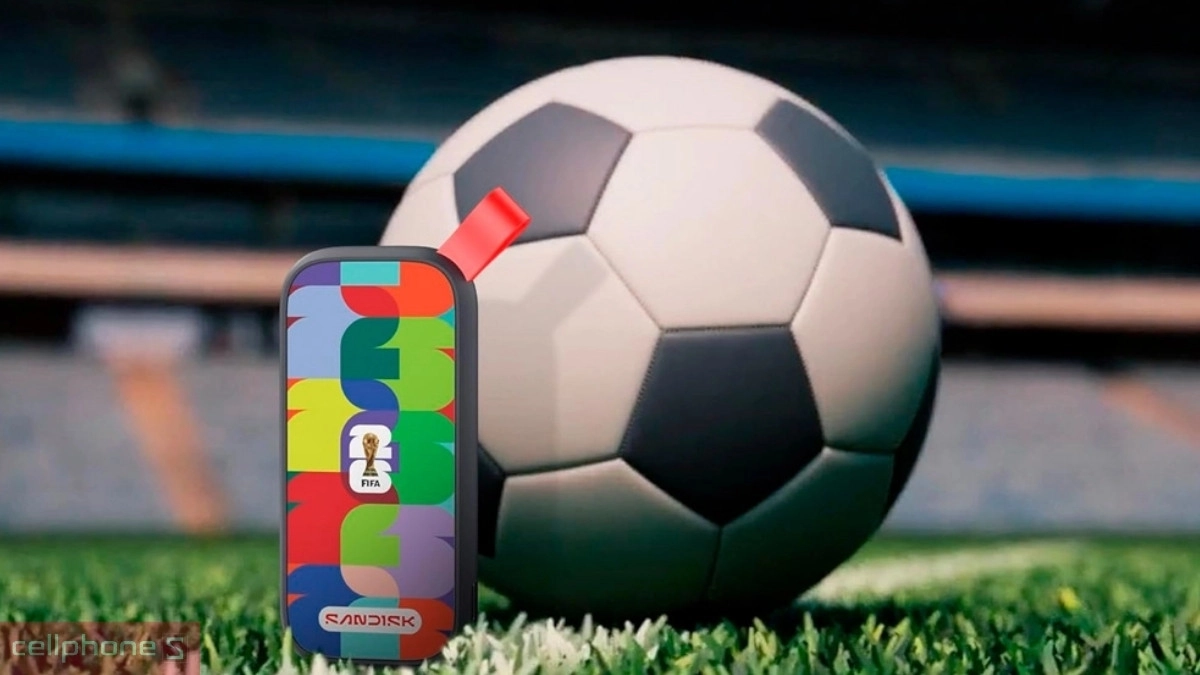 Tốc độ đọc ổ cứng di động SSD Sandisk 1TB E30 Portable Fifa World Cup 2026
