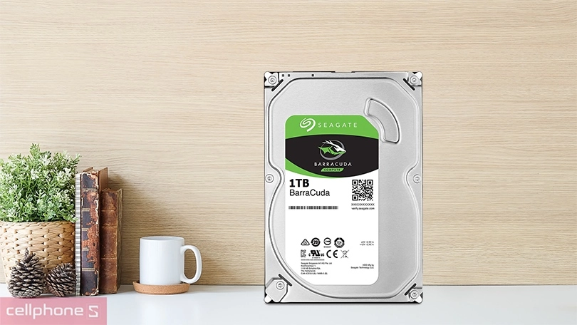 Đánh giá thiết kế Ổ cứng HDD Seagate Barra Cuda 4TB ST4000DM004 