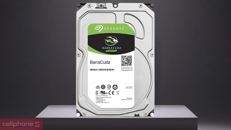 Ổ cứng HDD Seagate Barracuda 1TB 64MB ST1000DM014 - Vận hành bền bỉ, đáp ứng mọi nhu cầu 