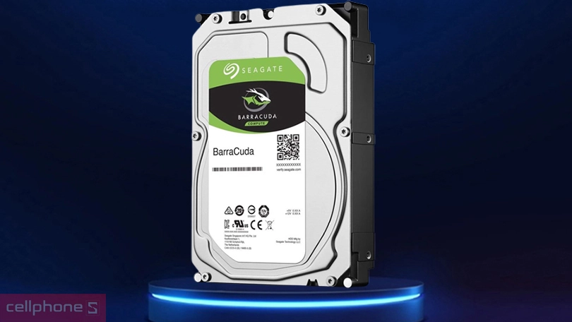 Ổ cứng HDD Seagate Barracuda 1TB 64MB ST1000DM014 - Vận hành bền bỉ, đáp ứng mọi nhu cầu 