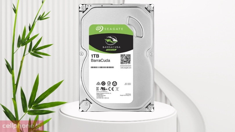 Ổ cứng HDD Seagate Barracuda 1TB ST1000DM014 lưu trữ khổng lồ, xử lý vượt trội