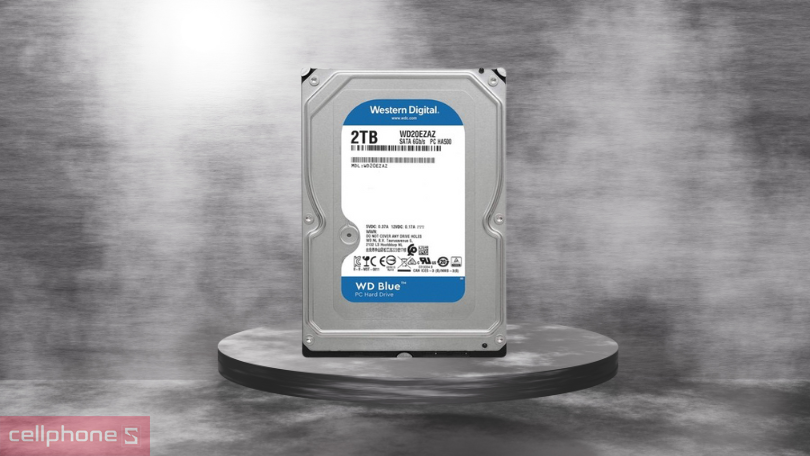 Ổ cứng HDD WD Blue 2TB 3.5” Sata WD20EZAZ
