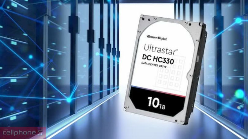 Ổ cứng HDD Western Digital Enterprise Ultrastar DC HC330 10TB bền bỉ, hiệu suất vượt trội