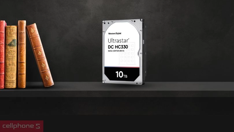 Ổ cứng HDD Western Digital Enterprise Ultrastar DC HC330 10TB bền bỉ, hiệu suất vượt trội