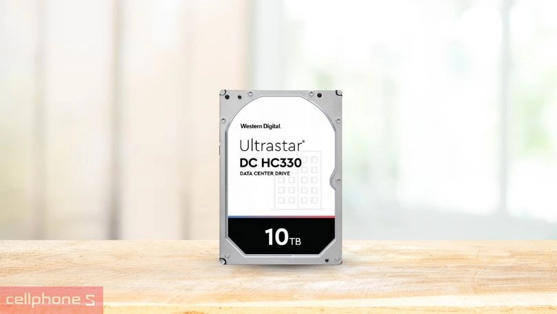 Ổ cứng HDD Western Digital Enterprise Ultrastar DC HC330 10TB bền bỉ, hiệu suất vượt trội