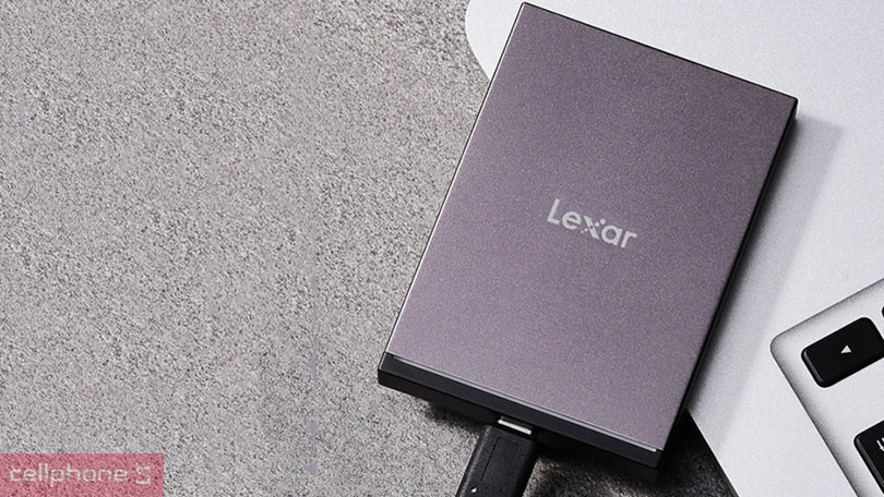 Ổ cứng di động Lexar SL210 Portable SSD 500GB - Tốc độ cao, bảo mật an toàn