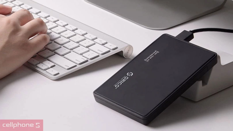 Hộp đựng ổ cứng 2.5 inch SSD/HDD Orico 2588US3 - Trung tâm lưu trữ di động