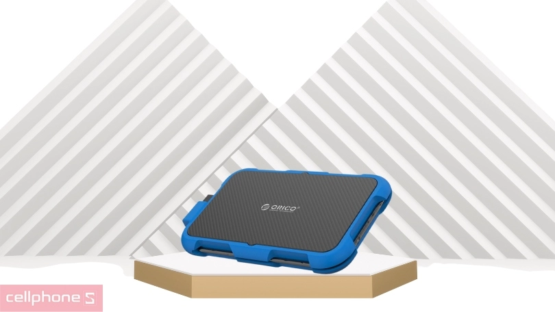 Hộp đựng ổ cứng 2.5 inch SSD/HDD Orico 2739U3 - Thiết kế bền bỉ và chống sốc tối ưu