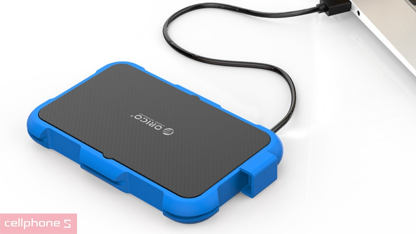 Hộp đựng ổ cứng 2.5 inch SSD/HDD Orico 2739U3 - Thiết kế bền bỉ và chống sốc tối ưu