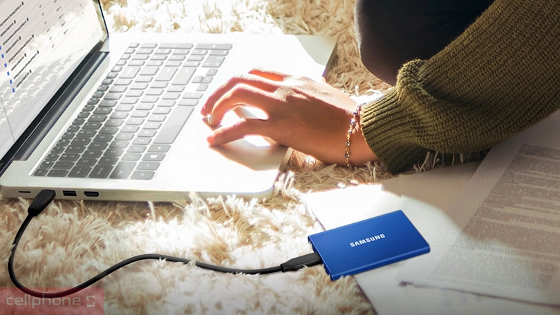 Tính năng ổ cứng di động SSD Samsung T7 Portable 1TB