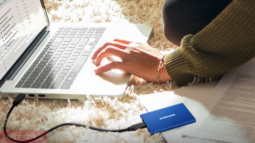 Đánh giá ổ cứng di động SSD Samsung T7 Portable 2TB