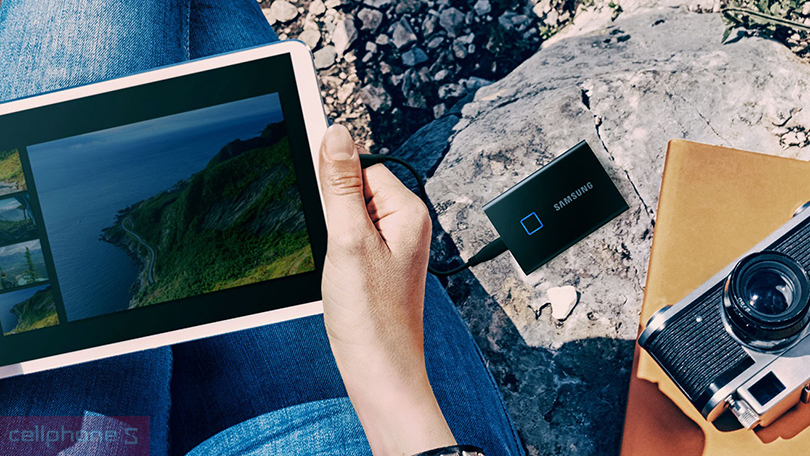 Tính năng Ổ cứng di động SSD Samsung T7 Touch Portable 2TB