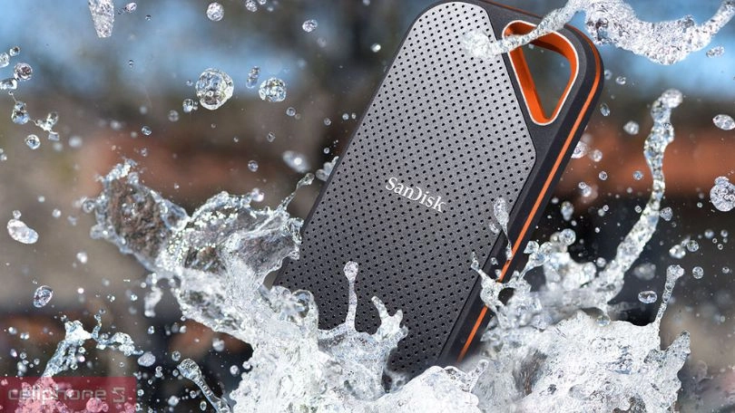Thiết kế ổ cứng di động Sandisk E81 Extreme Pro