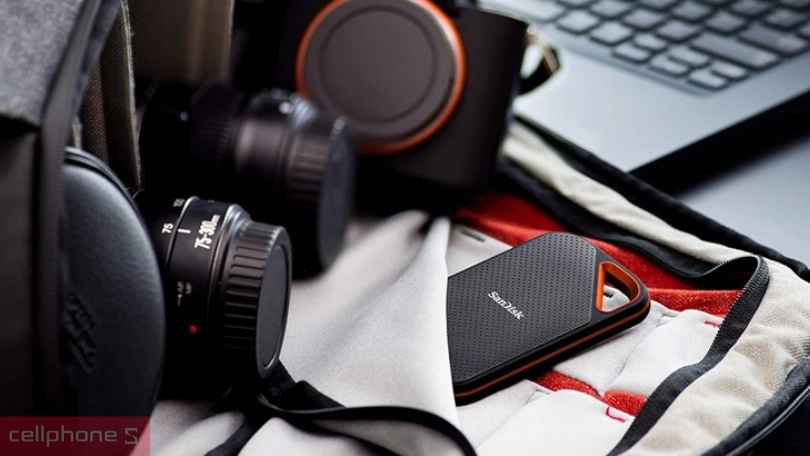 Dung lượng ổ cứng di động Sandisk E81 Extreme Pro V2 SSD 4TB USB 3.2
