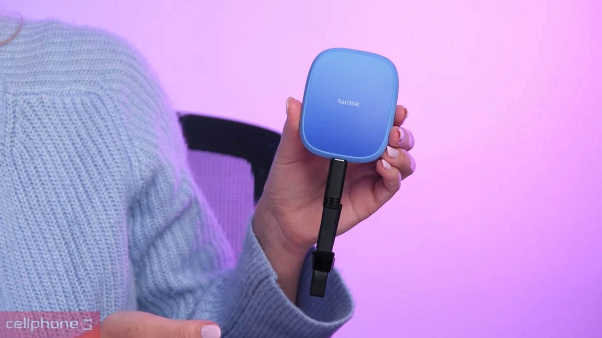 Chuẩn ổ cứng di động SSD Sandisk Creator Phone With Magsafe 2TB