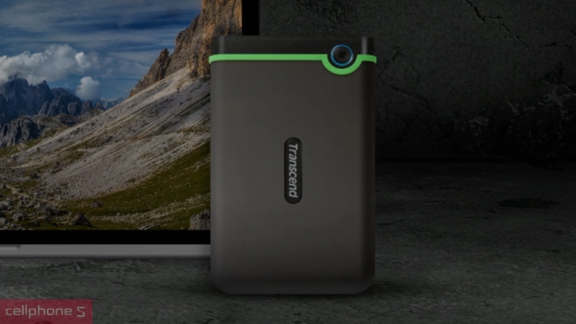 Tốc độ đọc, ghi dữ liệu của ổ cứng di động HDD Transcend Storejet 25M3C USB-C 2TB
