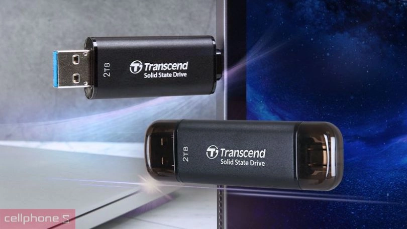 Ổ cứng di động SSD Transcend ESD310C 1050MB/s 2TB