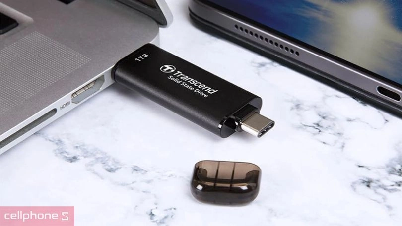 Ổ cứng di động SSD Transcend ESD310C 1050MB/s 2TB