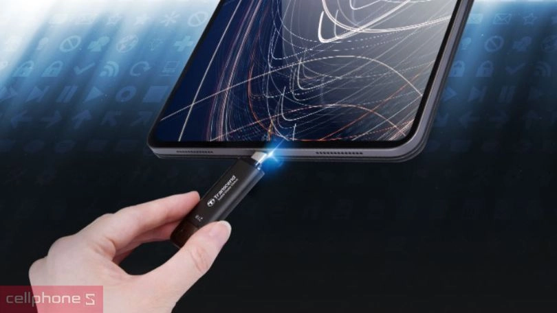 Ổ cứng di động SSD Transcend ESD310C 1050MB/s 2TB