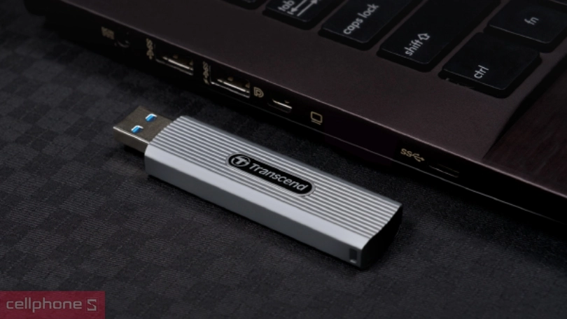 Ổ cứng di động SSD Transcend ESD320A 1050MBS 2TB - Tốc độ truyền dữ liệu nhanh chóng