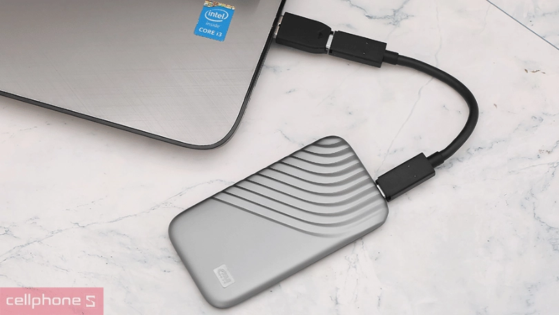 Tốc độ truyền tải ổ cứng ngoài WD My Passport 2TB SSD - 2.5"