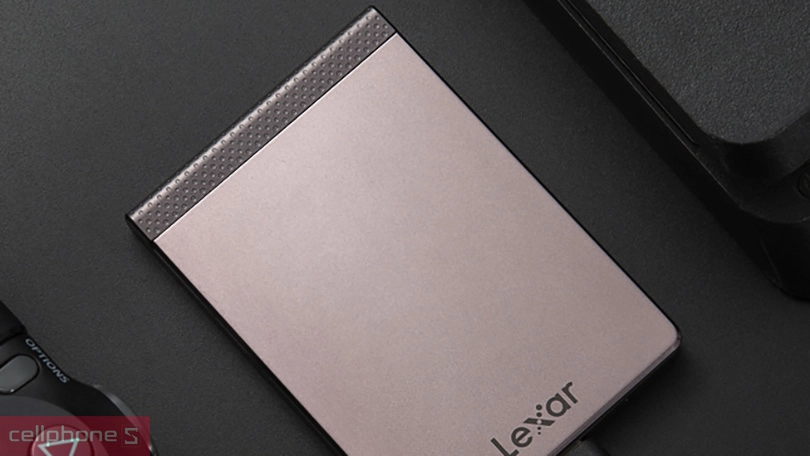 Ổ cứng di động Lexar SL200 Portable SSD 512GB - Kiểu dáng đẹp, lưu trữ an toàn