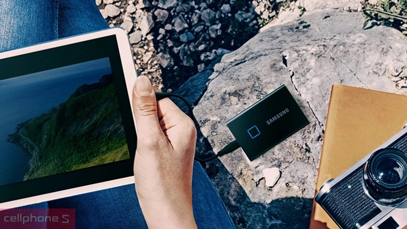 Đánh giá ổ cứng di động SSD Samsung T7 Touch Portable 1TB