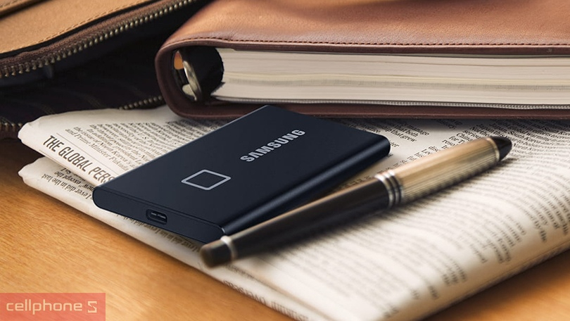 Đánh giá ổ cứng di động SSD Samsung T7 Touch Portable 1TB