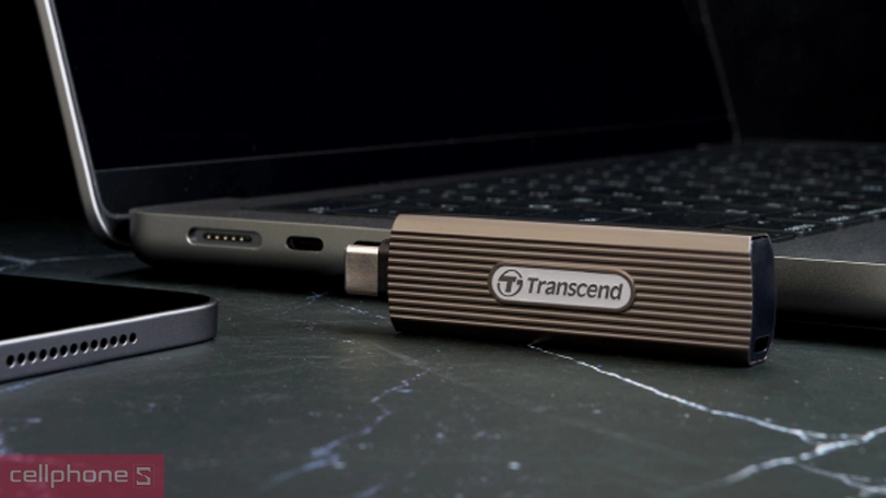 Phân loại ổ cứng di động SSD Transcend ESD330C 1050MBS 512GB
